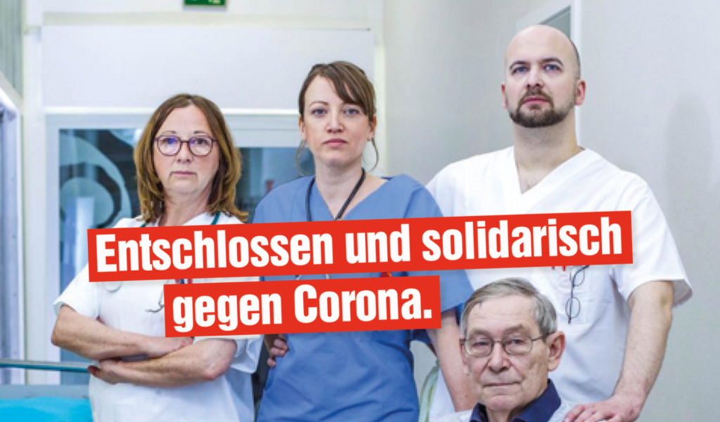 Entschlossen und solidarisch gegen Corona