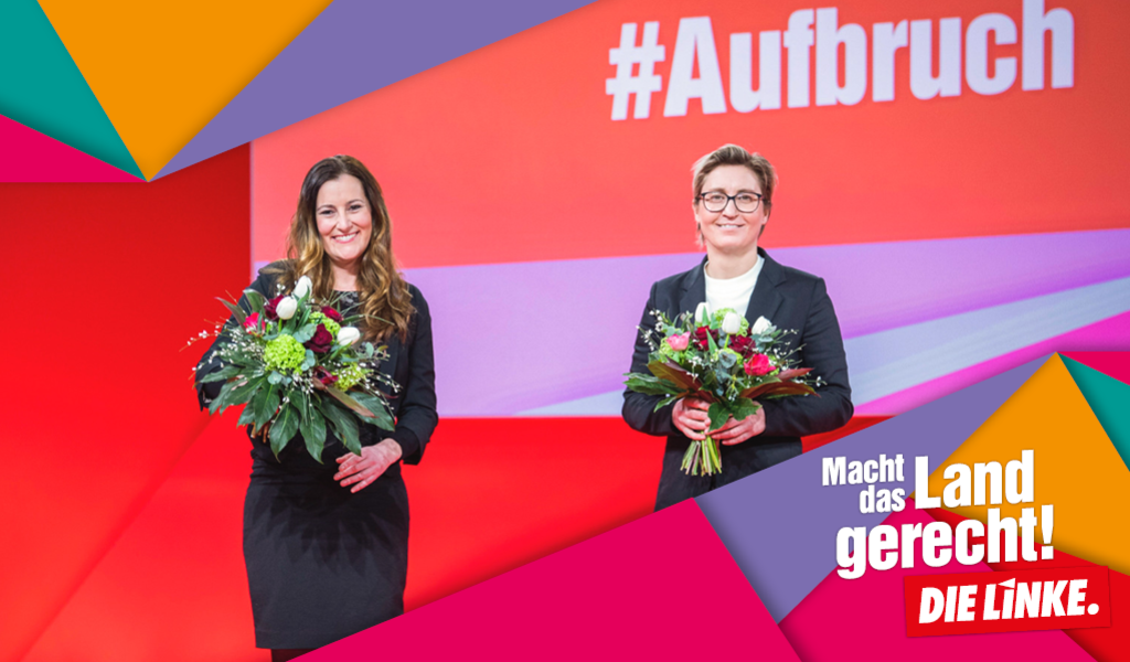 Herzlichen Glückwunsch. Unsere neue Doppelspitze Janine und Susanne!