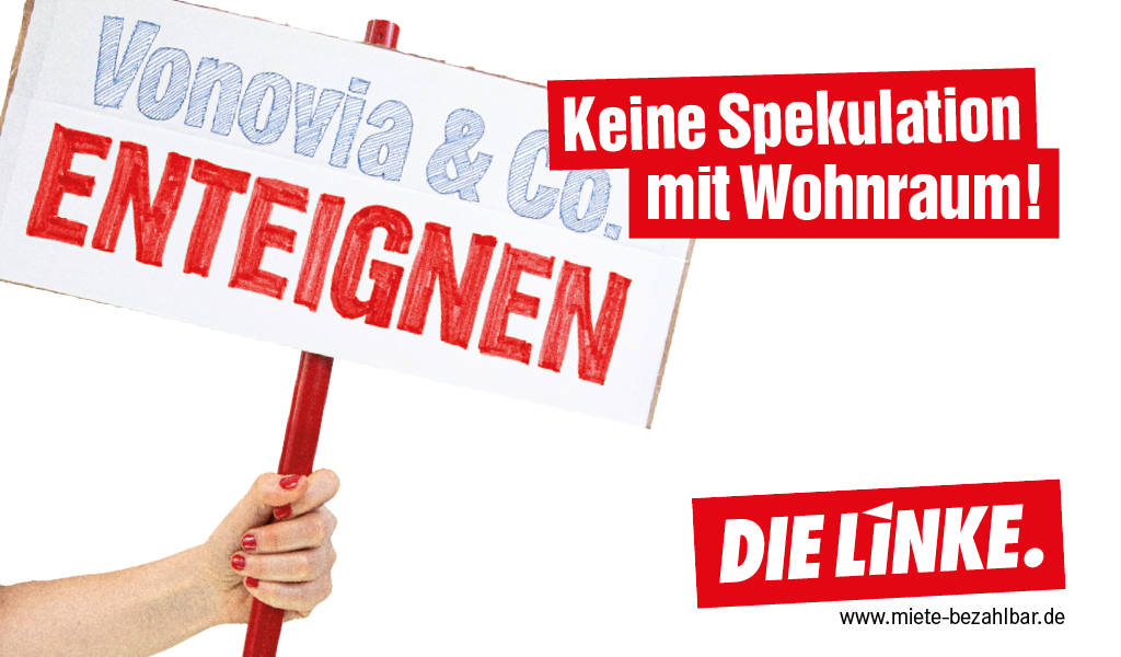 Samstag, 16.11.2019 Kundgebung, „Runter mit den Mieten! Vonovia und Co enteignen!“. Von 13:00 bis15:30, Quartiersplatz Steilshoop